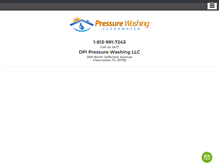 Tablet Screenshot of pressurewashingclearwater.com